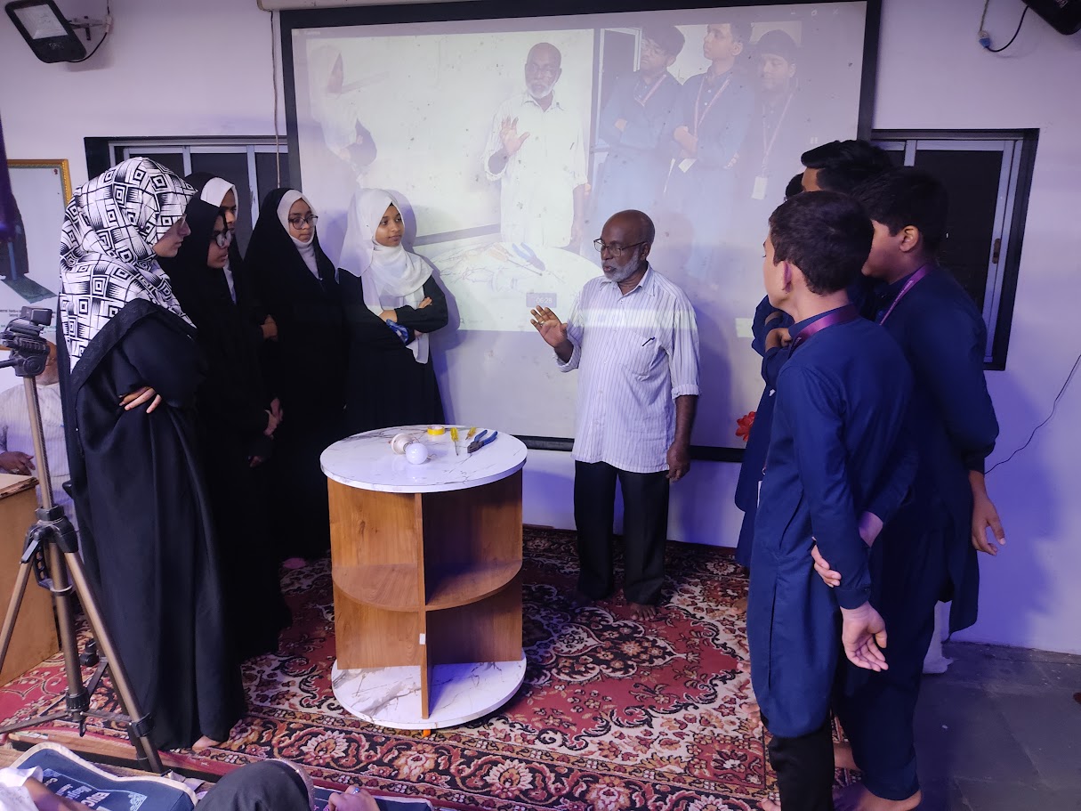 A majlis session at IAR Education Centre